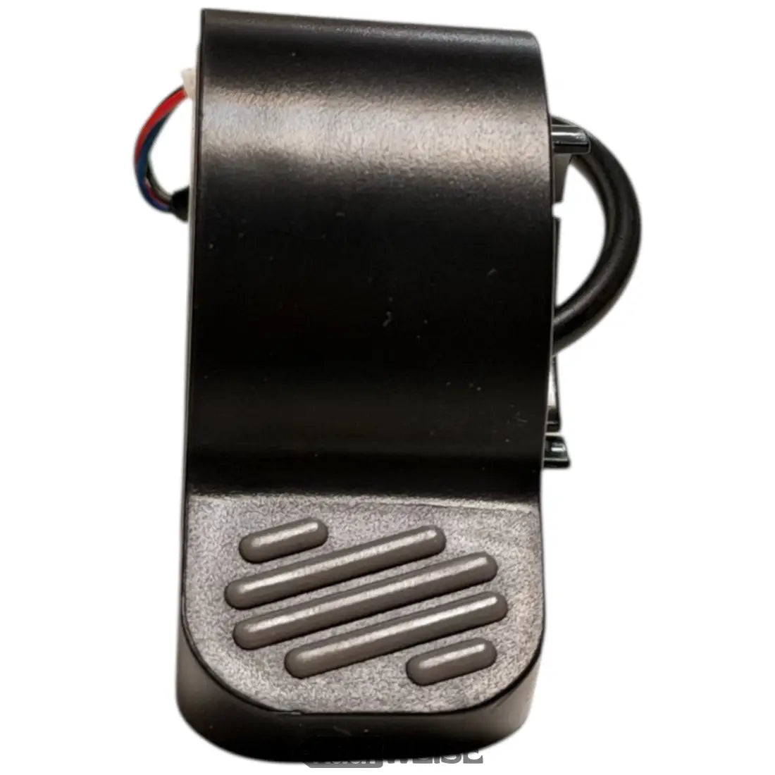 Schwarzer Kunststoff-Fußpedal mit Grifffläche und Kabel für Ninebot E22/E25/E45/ES-Serie, hellgrau, Ersatz-Thumbremshebel behebt Fehler 15